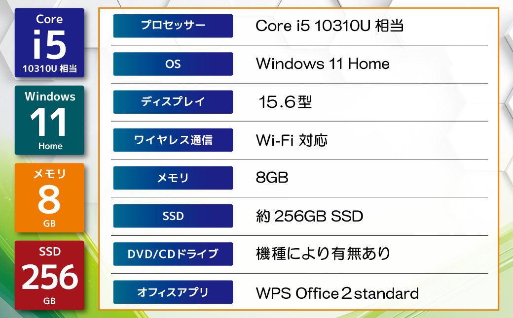 YTSノートパソコン Customer Edition 15.6インチ 15.6インチ