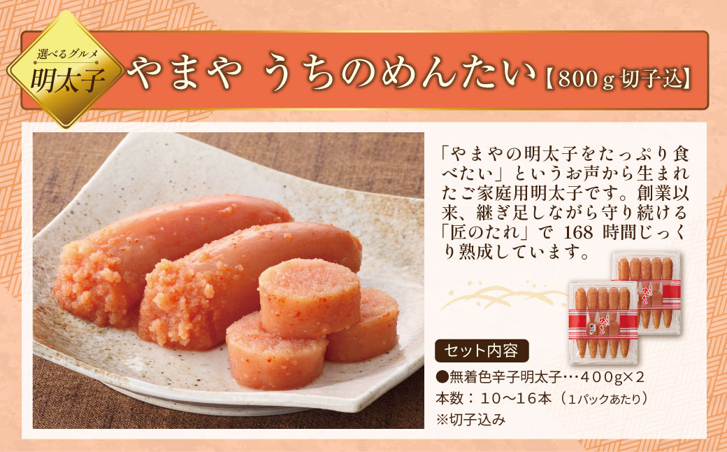 福岡グルメ定期便（明太子セット）