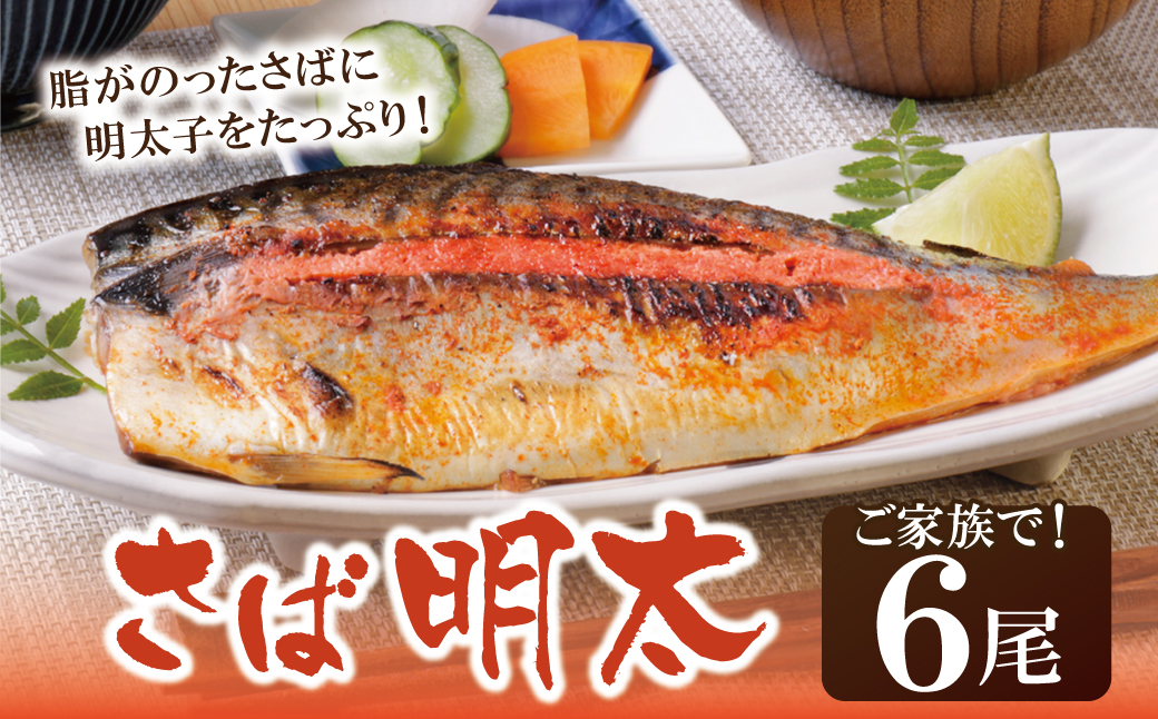 さば明太 6尾 6尾：16,500円