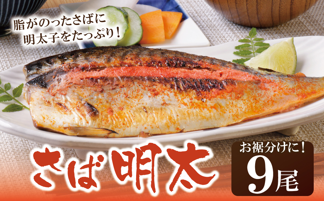 さば明太 9尾 9尾：22,500円