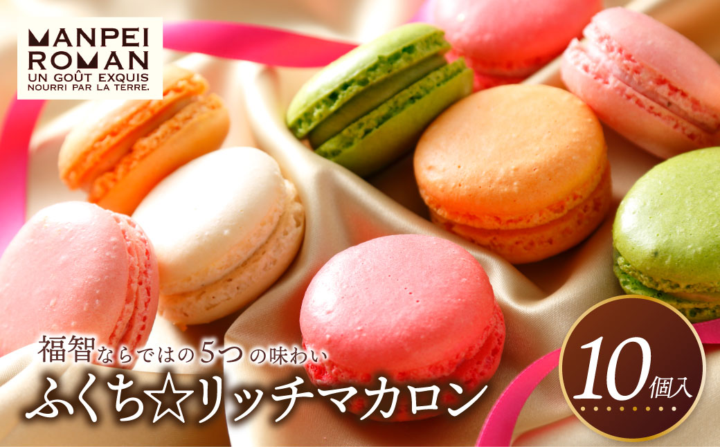 ふくち☆リッチマカロン(10個詰合せ) 通常発送