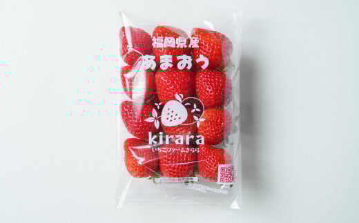 あまおう 約570g 約285g×2パック いちごファームきらら【ふくおかエコ農産物認証】
