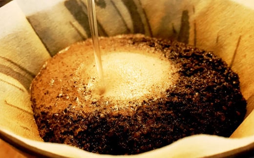 【定期便3回】出荷日焙煎『新鮮珈琲豆(粉に挽いて)』3種 6袋セット