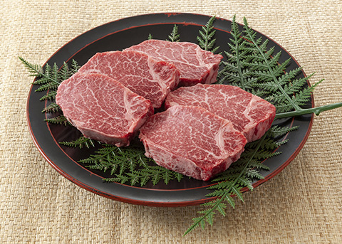 【A4～A5】博多和牛 ヒレステーキ 450g(150g×3枚) 吉富町/株式会社MEAT PLUS [BGAB009] ひれ ヒレ肉 ひれすてーき 人気 福岡県