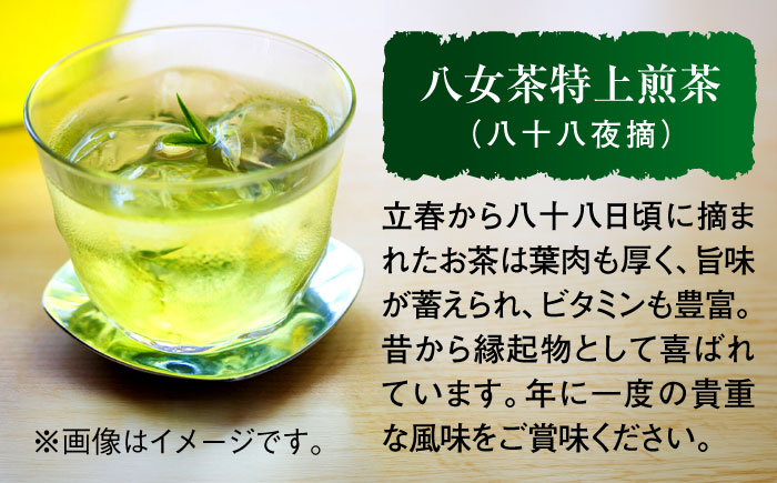 福岡銘茶八女茶 特選セット5種合計550g 老舗製茶店の逸品 吉富町/株式会社マル五 [BGAC044] 福岡県