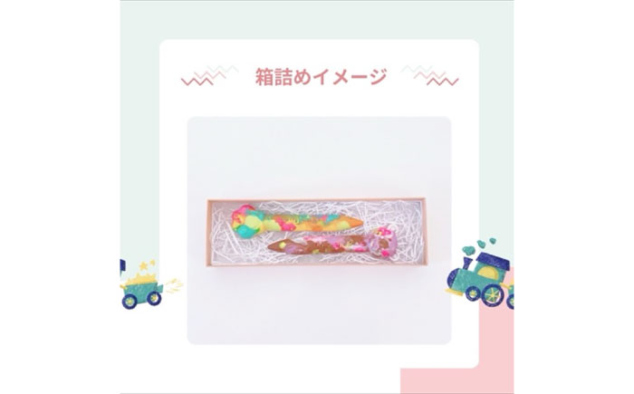 カスタムクレヨン スティッククレヨン 3本 吉富町/Flower.ikue [BGBL002]