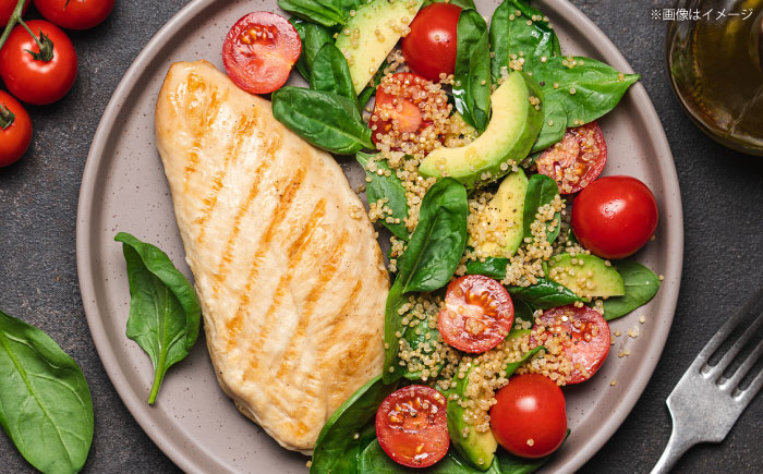 はかた地どり むね肉 1kg ・ かねふく つぶ明太 500g 吉富町/株式会社吉浦コーポレーション [BGAD063]