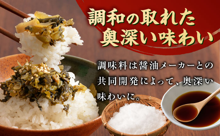 辛子高菜 200g 吉富町/株式会社若山食品 [BGAX003]