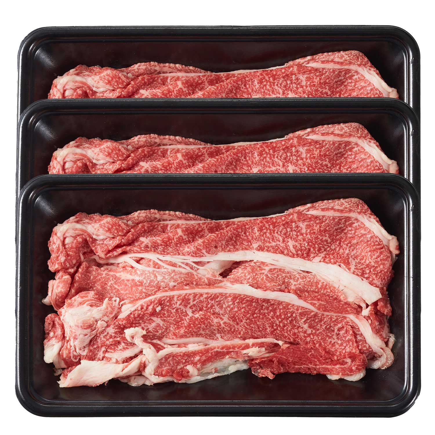 【A4～A5】博多和牛 すき焼き用 上スライス 690g (230g×3) 吉富町/株式会社ゼロプラス [BGAA028] 肉 牛肉 和牛 国産 すきやき すき焼き 赤身 霜降り しゃぶしゃぶ 薄切り 福岡 人気 すき焼き鍋