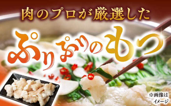 【訳あり】博多味噌もつ鍋 10人前(2人前×5セット) 吉富町/株式会社MEAT PLUS [BGAB006] 味噌味 牛もつ モツ鍋 ホルモン鍋 ホルモン 鍋セット もつなべ 福岡 訳アリ ワケアリ わけあり 福岡県