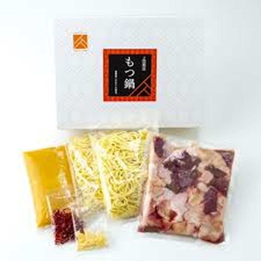 「上田商店」工場直販 もつ鍋セット(白味噌/4-5人前) 吉富町/株式会社吉浦コーポレーション [BGAD059]