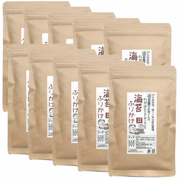 福岡県産 有明のり 海苔のふりかけ 10袋 吉富町/株式会社ゼロプラス [BGAA006] 福岡 海苔 有明海 のり ふりかけ 朝食 おにぎり ごはん お弁当 常温 常温保存 福岡県