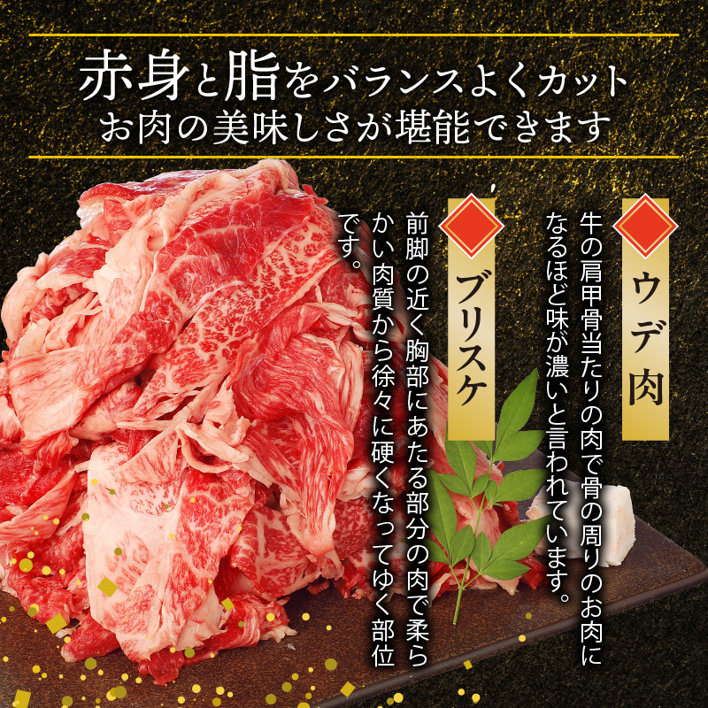 博多和牛 赤身切り落とし 500g（250g×2p） KY4206