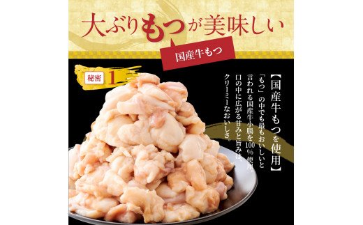 やまや　博多もつ鍋　こく味噌味（3～4人前）　TY1001