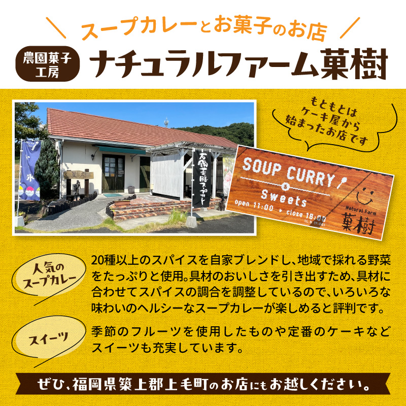 【ナチュラルファーム菓樹】スープカレー 5種セット NK0906