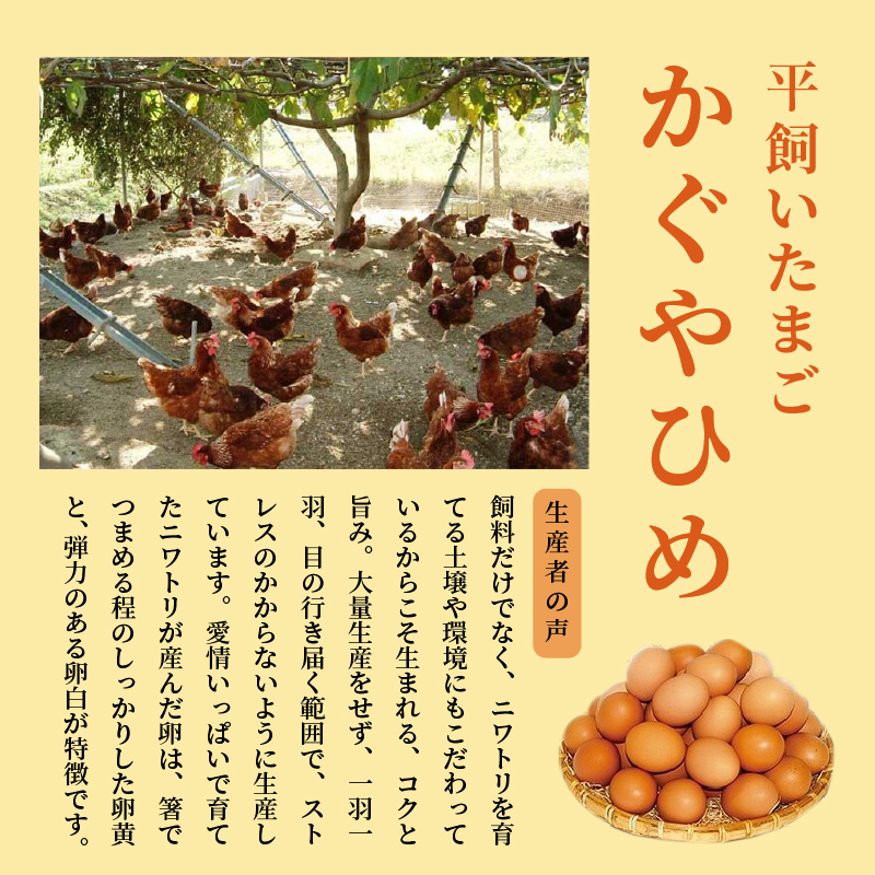 かぐやひめ「初たまご」180個【福岡上毛町産】　C00601-1