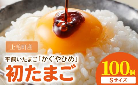 かぐやひめ「初たまご」100個 【福岡上毛町産】 平飼い たまご かぐやひめ 初たまご 100個 Sサイズ 小ぶり 新鮮 濃厚 味 とろける コク 旨味 衛生 品質 管理 エサ こだわり 鶏 たまごかけご飯 オムライス 親子丼 マフィン プリン ご飯 食品 食べ物 お取り寄せ グルメ 福岡県 上毛町 送料無料 C00901