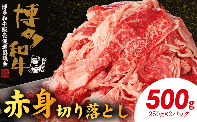 博多和牛 赤身切り落とし 500g（250g×2p） KY4206