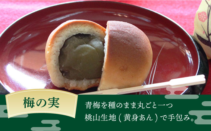 【年内発送】【老舗の菓子屋】築上銘菓「 梅の実 」25 個《築上町》【有限会社 御菓子司 鹿の子】 [ABAC007]