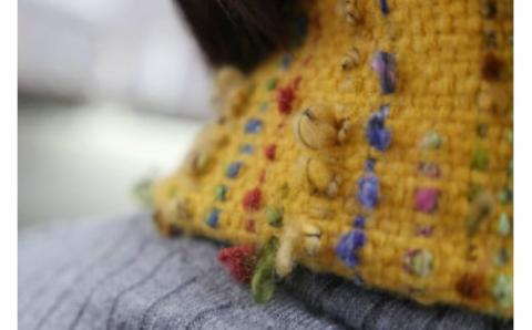 さをり織り ストール 1枚(秋冬用)《築上町》【(有)とよべ呉服店】 [ABBL005]