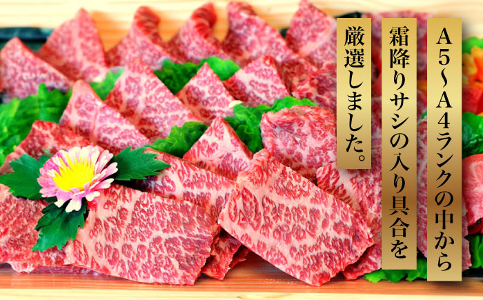 【全3回定期便】【化粧箱入】博多和牛A5?A4 肩ロースミニステーキ400g ソース・塩胡椒付《築上町》【株式会社マル五】 [ABCJ099]