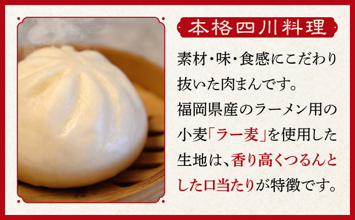 【全6回定期便】武遊のこぶし（らー麦肉まん）10個セット《築上町》 【武遊プロセッシング】肉まん 豚まん 飲茶 [ABCX017]