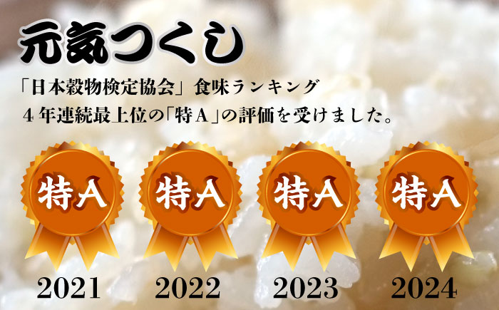 福岡県産【特A】評価のお米「元気つくし」5kg×1袋 [5kg] [玄米]《築上町》【株式会社ベネフィス】 [ABDF202] 令和7年産 ご飯 ごはん 米 こめ コメ おにぎり