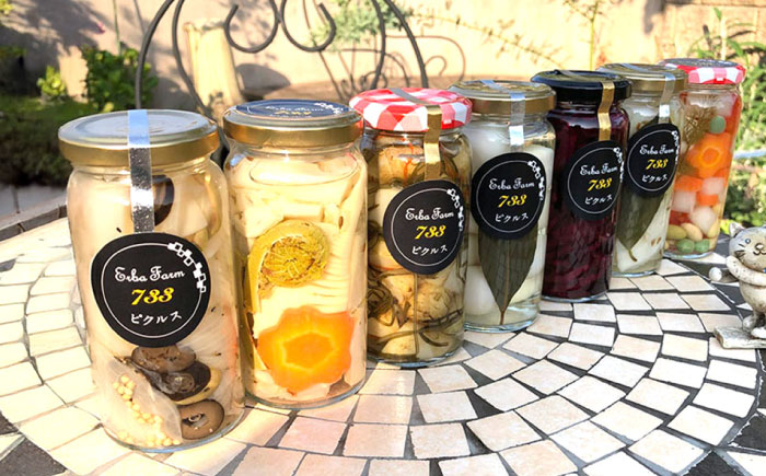 お任せピクルス５本セット化粧箱入り《築上町》【ERBA FARM733】 [ABAP006] 19000円 [ABAP006]