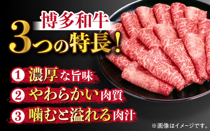 【訳あり】博多和牛 しゃぶしゃぶすき焼き用 5kg (500g×10p)《築上町》【株式会社MEAT PLUS】 [ABBP064]