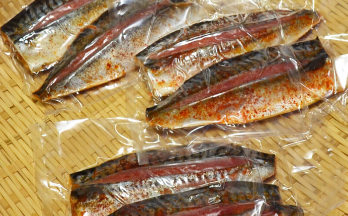 さば明太6枚 秘伝の辛子明太子液たれ仕込み《築上町》【株式会社マル五】 [ABCJ012]