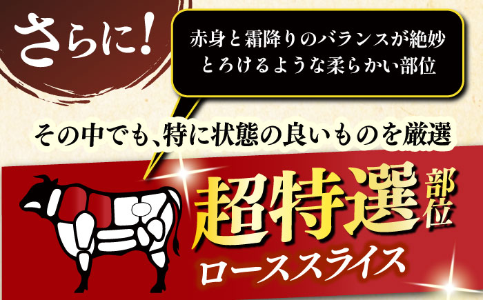 【全3回定期便】A4ランク以上 博多和牛 特選ロース 薄切り 1kg《築上町》【久田精肉店】 [ABCL051]