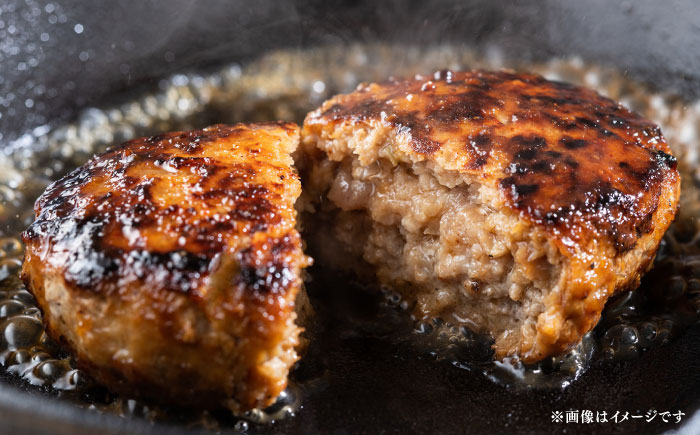 【全12回定期便】博多和牛100％ プレミアムハンバーグ 150g×8 ≪築上町≫【KRAZY MEAT】A5 A4 冷凍 和牛 肉 牛肉 BBQ ハンバーグ 贈答品 [ABEN056]