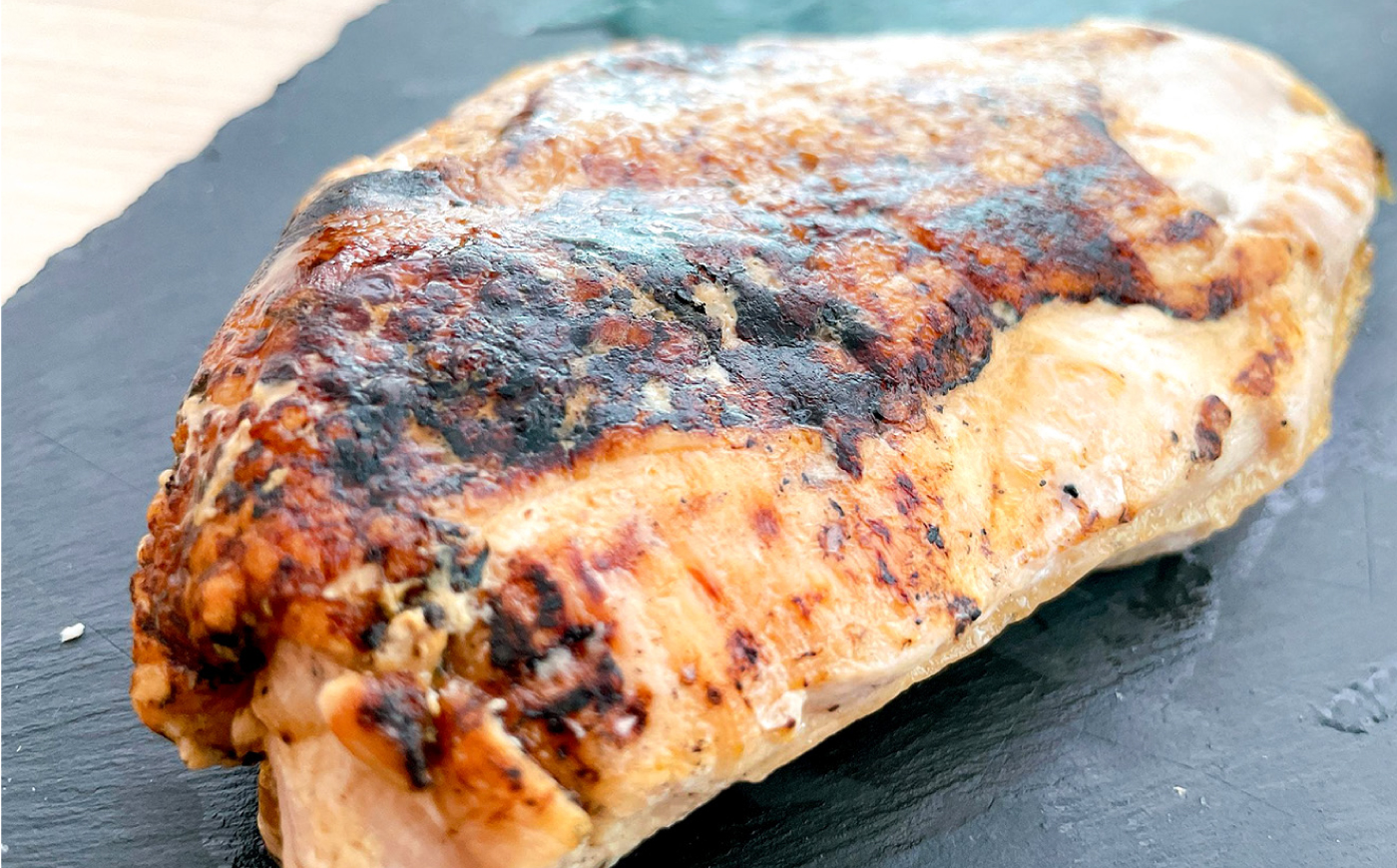 はかた地どり炭火焼ローストチキン 約2kg(8～12パック)《築上町》【吉浦コーポレーション】 はかた地どり ローストチキン 炭火焼 鶏肉 パーティー [ABFF004]