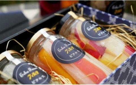 【農家のこだわり野菜使用】おまかせ ピクルス 3本《築上町》【ERBA FARM733】 [ABAP001]