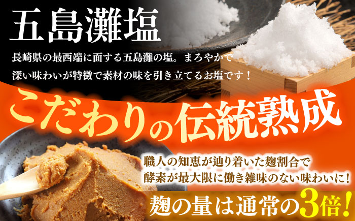 かみきい味噌 熟成こくうま味噌 750g × 4パック　《築上町》【上城井ふれあい協議会 味噌部会】 味噌 みそ [ABDK001]
