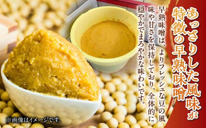 かみきい味噌　味比べセット　熟成こくうま味噌750g ×　3パック　と 早熟あまうま味噌750g × 1パック　《築上町》【上城井ふれあい協議会 味噌部会】 味噌 みそ [ABDK004]