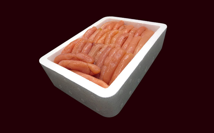 博多長谷川徳用無着色辛子明太子１kg《築上町》【株式会社壱岐の島】 [ABEM002]