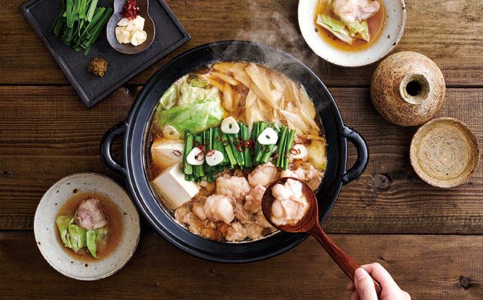 やまや 博多もつ鍋　あごだし醤油味(4人前) [ABES021]