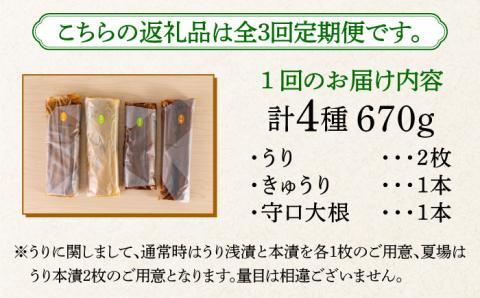【全3回定期便】【明治神宮ご奉献品】奈良漬 「琥珀漬」670g ご家庭用 詰め合わせ 《築上町》【有限会社奈良漬さろん安部】奈良漬 奈良漬け 無添加 手作り 漬物 漬け物 つけもの お茶請け お茶漬け ご飯 米 お供 おつまみ おかず [ABAE028]