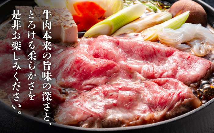 【全12回定期便】【厳選部位使用！】博多和牛しゃぶしゃぶ・すき焼き用500g《築上町》【株式会社MEAT PLUS】 [ABBP041]