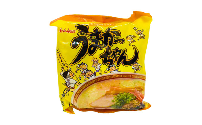 九州の味　豚骨ラーメン　うまかっちゃん　１０食セット（５食×2袋）≪築上町≫【株式会社マル五】 [ABCJ142]