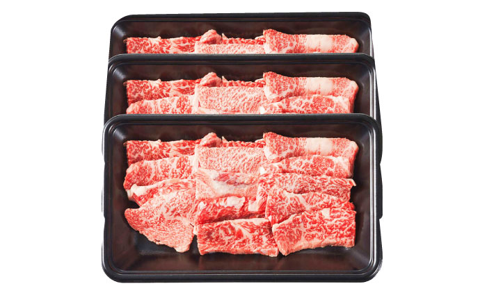 【A4～A5】国産牛カルビ焼肉用 690g（230g×3） 《築上町》【株式会社ゼロプラス】 博多和牛 肉 牛肉 人気 おすすめ [ABDD079]