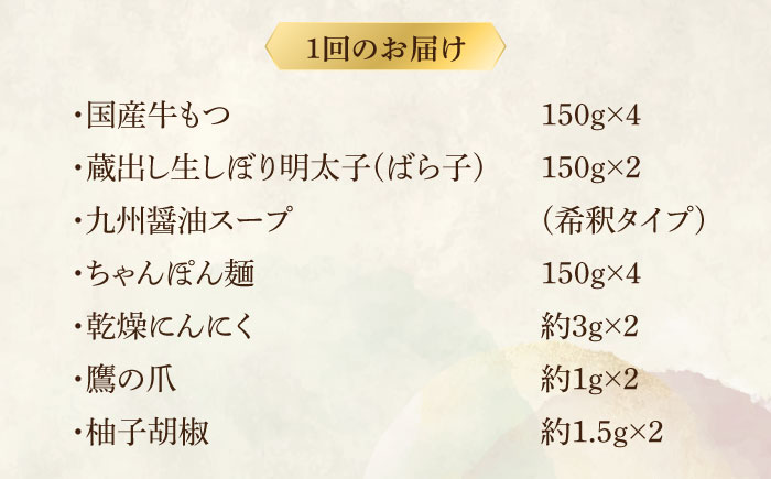 博多明太醤油もつ鍋セット(4～6人前)《築上町》【株式会社ベネフィス】 [ABDF147]