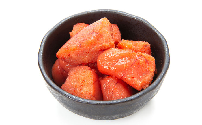 【全3回定期便】無着色辛子明太子（稲石）切子 500g ≪築上町≫【株式会社木村食品（株式会社稲石）】 博多 福岡 めんたいこ 不揃い [ABEF025]