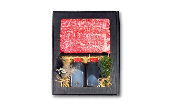 博多和牛 A5ランク サーロイン すき焼きセット（割下付き） 雌≪築上町≫【KRAZY MEAT】 牛肉 肉 すき焼き セット A5 [ABEN041]