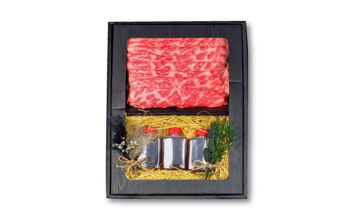 【全3回定期便】博多和牛 A5ランク 赤身スライス500g しゃぶしゃぶ セット（あご出汁濃縮タイプ付き）雌≪築上町≫【KRAZY MEAT】肉 牛肉 A5 和牛 肉 鍋 [ABEN046]