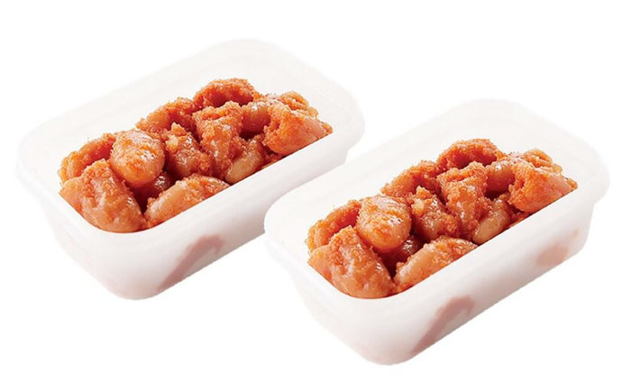 辛子明太子「昔ながらの明太子」500g×2個セット（小切れタイプ）  築上町 / 株式会社 海千 [ABEQ003]