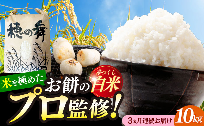 【3回定期便】令和7年度産 精米 夢つくし 10kg /築上町【アルク農業サービス合同会社】 米 こめ 白米 [ABAB011]