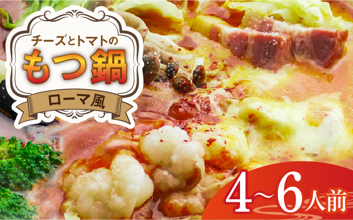 チーズとトマトのローマ風もつ鍋（4～6人前）《築上町》【株式会社ベネフィス】 [ABDF008]