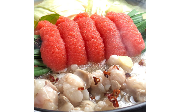 【全12回定期便】博多明太醤油もつ鍋セット(2～3人前)《築上町》【株式会社ベネフィス】 [ABDF146]